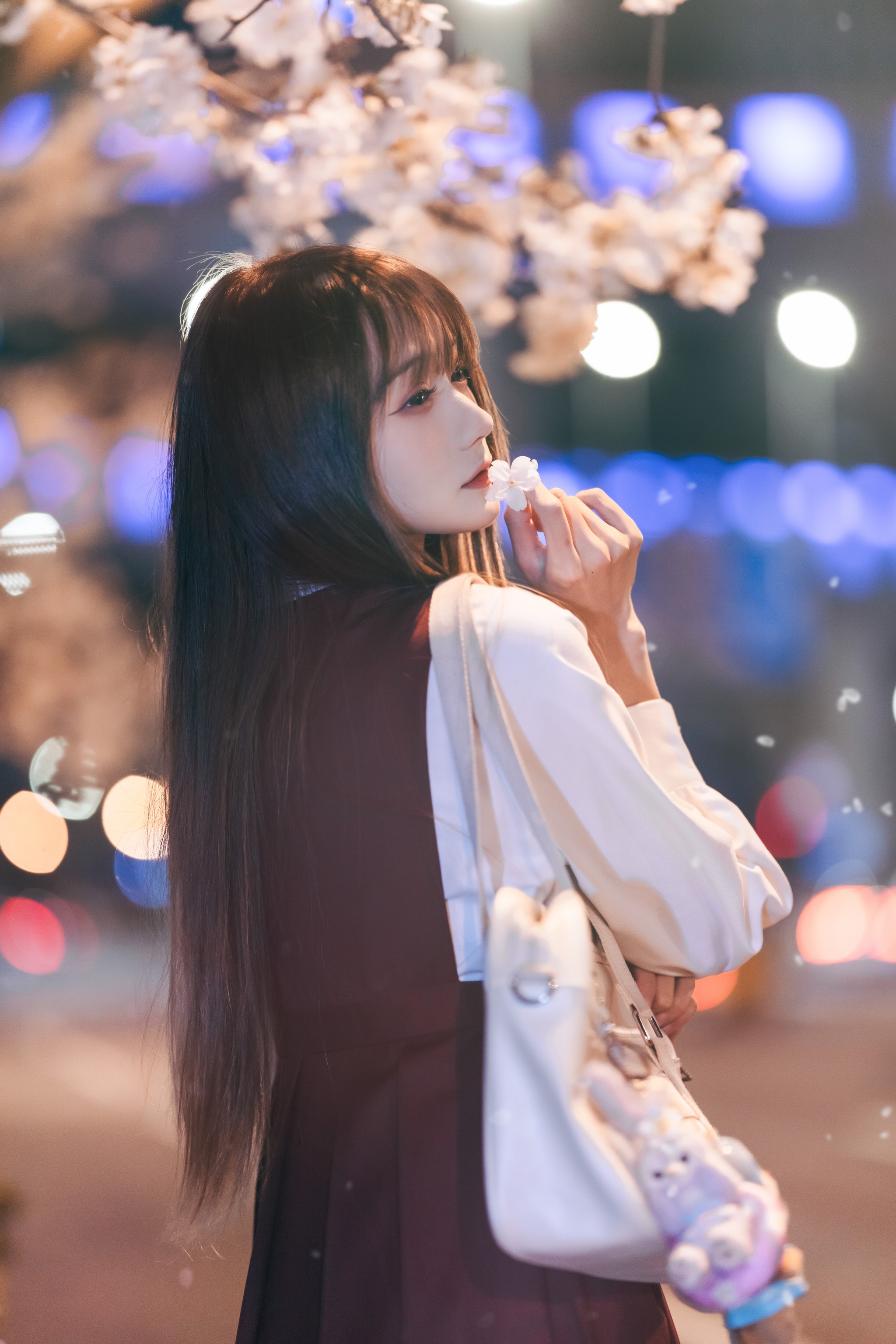 图片[1]-兔子Zzz不吃胡萝卜 – NO.023 邂逅樱花雨[21P]-XikXak
